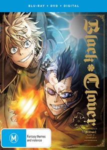 Black Clover (Season 1, Part 5: Eps 41-51) - 4-Disc Set (Blu-Ray)